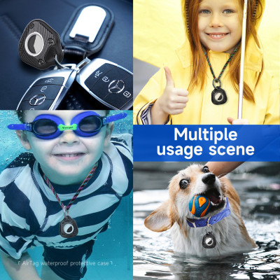 Ốp Bảo Vệ Toàn Diện Chống Nước Chống Va Đập The Dolphins cho AirTag - Hàng Chính Hãng