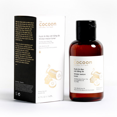 Bộ gel rửa mặt bí đao cocoon 140ml + Toner nước cân băng da bí đao cocoon 140ml