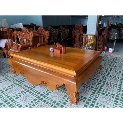 sập nằm gỗ gụ nam phi kt 1m8 x 2m2