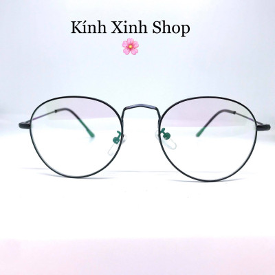 Kính Mắt tròn Kim loại tăm mảnh siêu nhẹ (Nhiều màu)