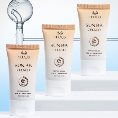 Combo sữa rửa mặt làm sạch sâu và kem chống nắng tối ưu cho da Celaud