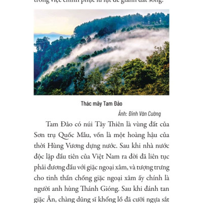 Tam Đảo đất thiêng miền du lịch - bản in 2024