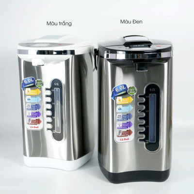 Bình Thuỷ Điện Gali GL-5060B Dung tích 6L nhỏ gọn, Thân bằng nhựa nguyên sinh cao cấp, lòng trong bằng Inox 304 dày chất lượng. Hàng chính hãng chất lượng cao bảo hành 24 tháng.