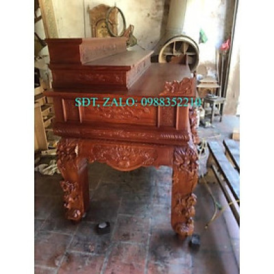 sập thờ gỗ mít chân 22cm hàng đẹp xịn