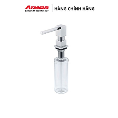 Bình Đựng Xà Phòng Gắn Âm Chậu Chén ATMOR - AT022 (HÀNG CHÍNH HÃNG) 