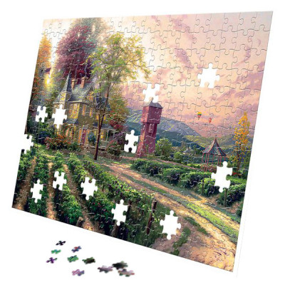 Tranh xếp Hình Tia Sáng Mùa Bội Thu (247 Mảnh Ghép)