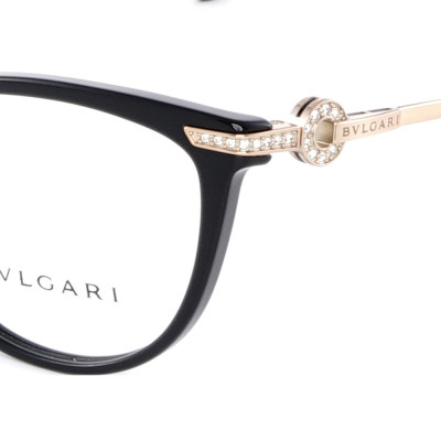 Gọng kính nữ BVLGari nhựa acetate form vuông sang trọng đẳng cấp