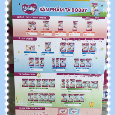 Tã Dán Trẻ Em Bobby Size S 80 Miếng ( S80 Cho Bé 4 Đến 8 Kg) Êm Mềm Khô Thoáng - Bỉm Dán Bobby Size S