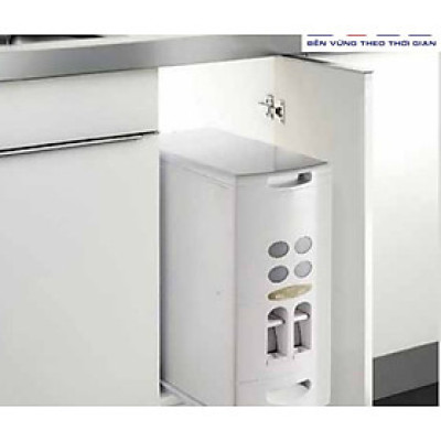 Thùng gạo Tundo NCT300 âm tủ Boss R260*C450*S460 mm