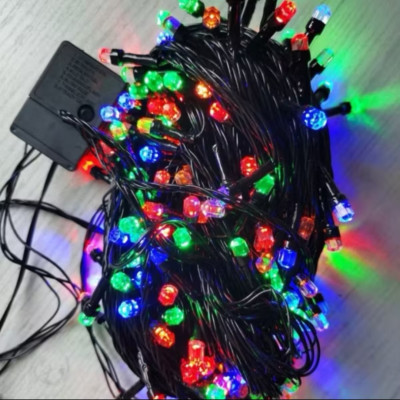 CUỘN DÂY LED TRANG TRÍ DÀI 40M NHẤP NHÁY NHIỀU MÀU SẮC BÓNG KIM CƯƠNG CỰC ĐẸP MẪU MỚI CHẤT LƯỢNG