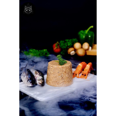 Pate Cho Chó Mèo Vị Tôm Cá THEPETVN (Mixed ocean fish with prawn)