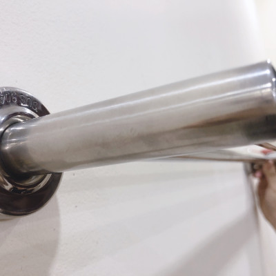 Thanh vắt khăn Inox loại 2 thanh 