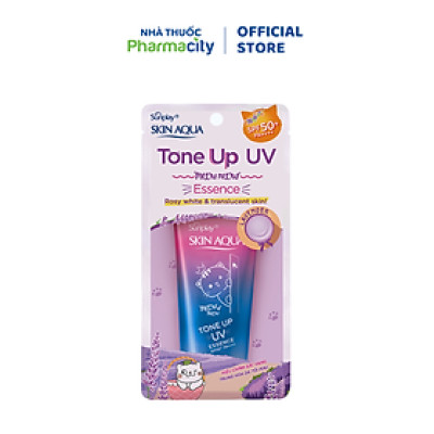 Tinh chất Lavender Sunplay Skin Aqua Tone Up UV Essence(50g)