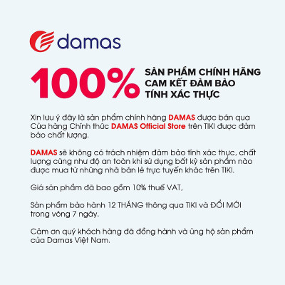 Ấm Siêu Tốc Inox 2 Lớp DAMAS DK-6018B (1.8L) - Hàng Chính Hãng