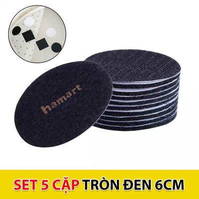 COMBO 5 Miếng Dán Velcro Cố Định Ga Giường Dán Chống Trượt Thảm Sàn Khăn Trải Bàn Lót Ghế