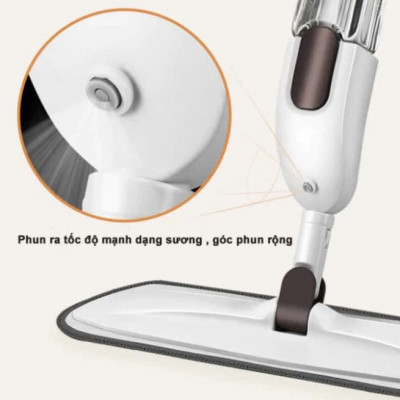 Cây Lau Nhà Xoay 360 Phun Sương Thông Minh – Tự Động Làm Sạch, Nhẹ Nhàng & Hiệu Quả