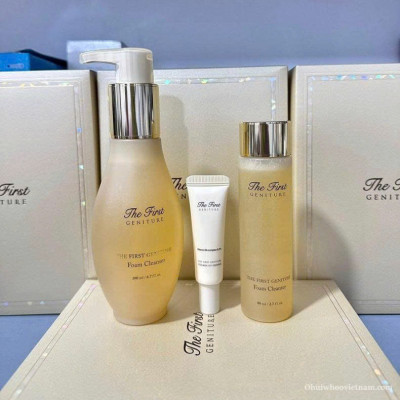 Bộ Sữa Rửa Mặt Tái Sinh Ohui The First Geniture Foam Cleanser Special Set