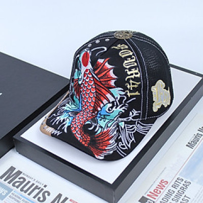 Nón kết, mũ lưỡi trai Cá chép vượt biển vải jeans form chuẩn siêu đẹp (Ảnh thật)