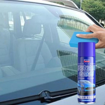 Bình Xịt Tạo Bọt Tẩy Màng Dầu, Canxi, Vết Ố Trên Kính Ô Tô - Công Nghệ Nano Chống Bám Nước