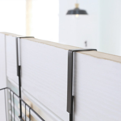 GIÁ MÓC ĐA NĂNG 2 TẦNG TREO CỬA (HOOK RACK 2-TIER BLACK)