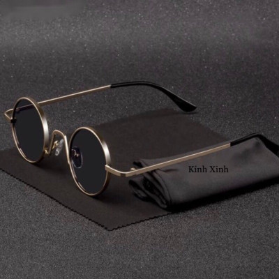 Kính râm, Kính mát Mắt Tròn Retro Phong Cách Cá Tính - Mắt Tròn Nhỏ Mini