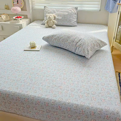 Bộ ga gối cotton Icy LIDACO họa tiết dễ thương chất liệu mềm mát nhiều mẫu lựa chọn