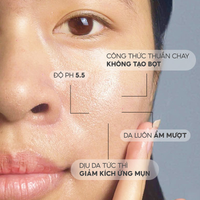 Sữa rửa mặt Lalamos Phôi Kim Ngân Hoa làm sạch sâu và cấp ẩm 280ml