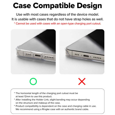 Dây đeo RINGKE Holder Link Flow Hand Strap U-Type - Hàng Chính Hãng