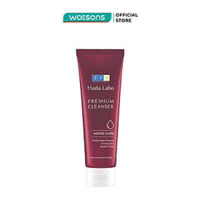 Sữa Rửa Mặt Hada Labo Chăm Sóc Da Lão Hóa Premium Cleanser Aging Care 100g