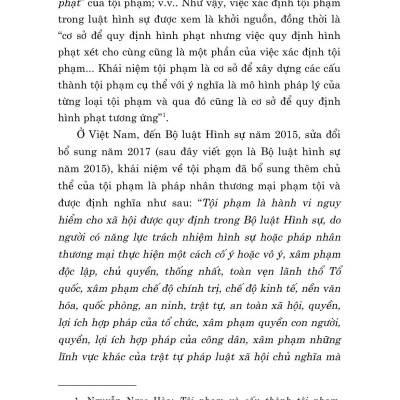Trách Nhiệm Hình Sự Và Loại Trừ Trách Nhiệm Hình Sự