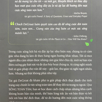 Sống Toàn Tâm