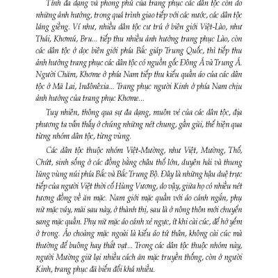 Trang Phục Cổ Truyền Các Dân Tộc Việt Nam (Tái bản 2025)