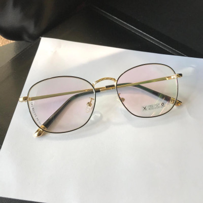Kính vintage kim loại hàn quốc gọng dày cao cấp