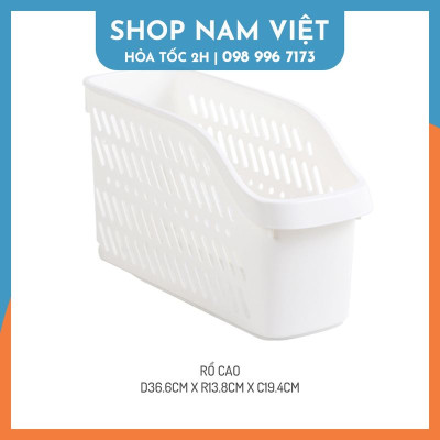 Rổ Đựng Đồ Chia Ngăn Nhà Bếp Nhà Tắm Có Bánh Xe Tiện Lợi NAVIVU