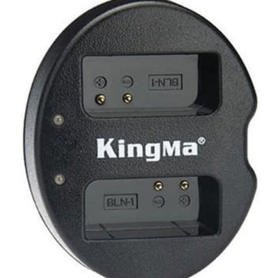 Sạc đôi Kingma for Olympus BLN-1 - Hàng chính hãng