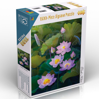 Tinh Khôi - Bộ Tranh Ghép Hình Minh Châu 1500 Mảnh Kích Thước 60x80cm