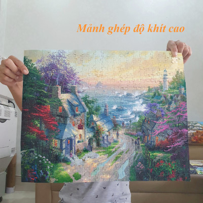Bộ Tranh Xếp Hình Minh Châu 500 Mảnh Ghép – Thanh Bình (40x50cm)