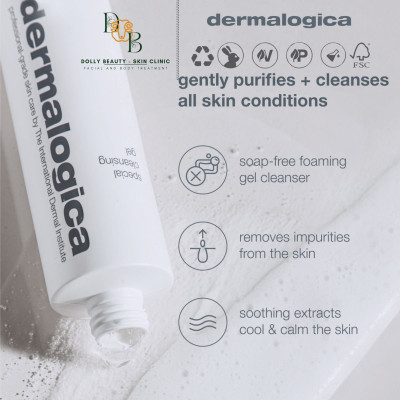 Sữa rửa mặt không xà phòng dành cho da dầu SPECIAL CLEANSING GEL của Dermalogica - Dolly Beauty