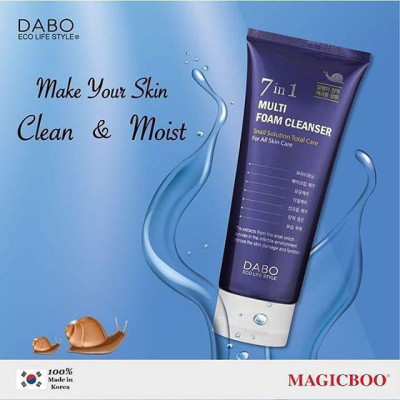 Sữa Rửa Mặt DABO Hàn Quốc 7 tác dụng Multi Foam Cleanser 180ml ( chính hãng )