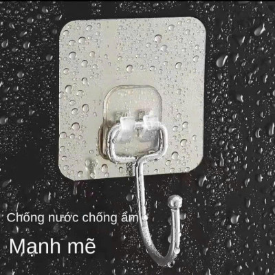 Móc Inox Dán Tường Chịu Lực Móc Treo Đồ Nặng Dán Tường Chất Lượng Cao