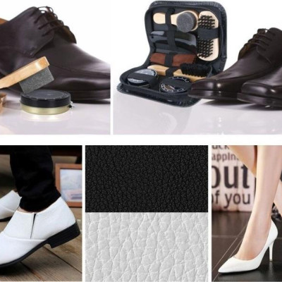 Bộ dụng cụ đánh giày kèm si đánh giày tiện lợi