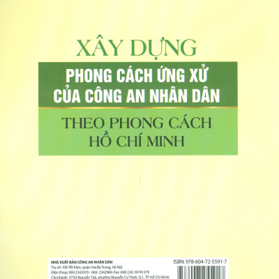 Xây Dựng Phong Cách Ứng Xử Của Công An Nhân Dân Theo Phong Cách Hồ Chí Minh