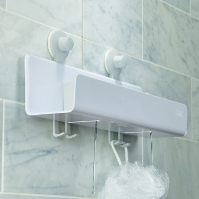 Joseph Joseph - Kệ đựng đồ nhà tắm có gương cao cấp EasyStore Large Shower Shelf with Removable Mirror 002874