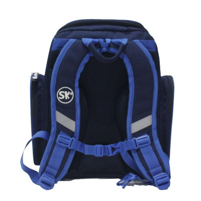 Balo Smartkids chống gù Super Team-Earth B-013 Xanh đen