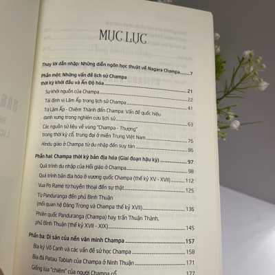 NAGARA CHAMPA – NHỮNG PHÁC THẢO VỀ LỊCH SỬ VÀ NỀN VĂN MINH – Đổng Thành Danh – Tri Thức Trẻ Books - NXB Khoa Học Xã Hội.