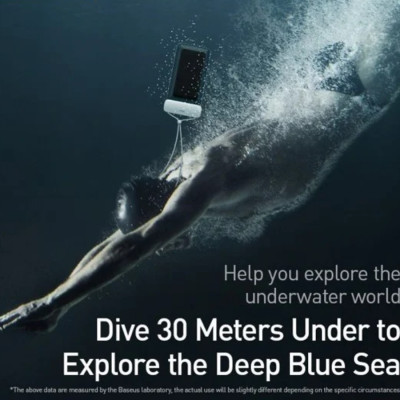 Túi chống nước cao cấp cho điện thoại 7.2 inch trở xuống chuẩn chống nước IPx8 hiệu Baseus Let