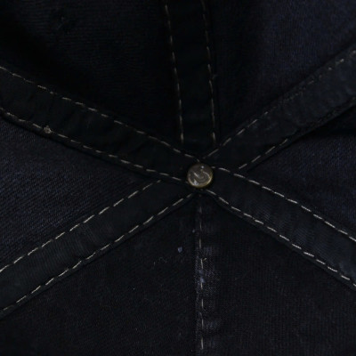 Nón nam, mũ lưỡi trai Ông Địa Rebels phối vải jeans form đẹp thời trang đường phố