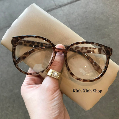 Kính Mắt Mèo Form To Gọng Nhựa Thời Trang (Đồi Mồi)