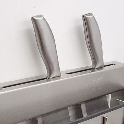 Kệ bếp đa năng Inox 304 Eurolife EL-K5 ( Trắng bạc)