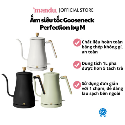 Ấm siêu tốc Perfection By M, Made in Korea hàng chính hãng